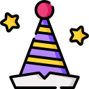 sombrero de fiesta icon