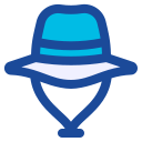 sombrero de pesca icon