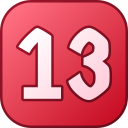 número 13