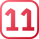 numero 11 icon