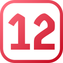 numero 12 icon