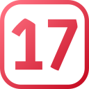 número 17 icon