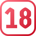 número 18 icon