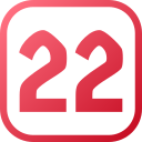 número 22 icon