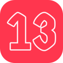 número 13 icon