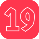 número 19 icon