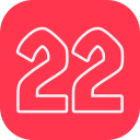 número 22 icon