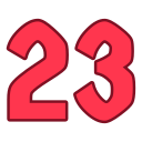 número 23 icon