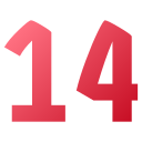 número 14 icon