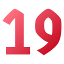 número 19 icon