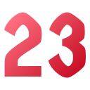 número 23 icon