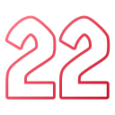 número 22