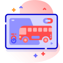 tarjeta de autobus icon