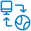 transferencia de datos icon