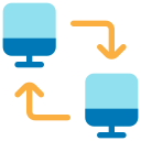 transferencia de datos icon