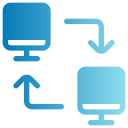 transferencia de datos icon