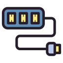 concentrador usb icon