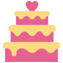 pastel de boda icon