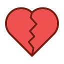 corazón roto icon