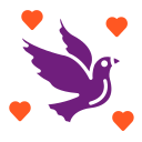 pájaros del amor icon