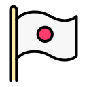 bandera japonesa icon