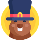 dia de la marmota icon