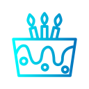 pastel de cumpleaños icon