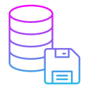 almacenamiento de base de datos icon