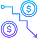 crisis económica icon