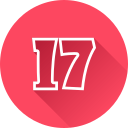 número 17 icon