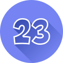 número 23 icon