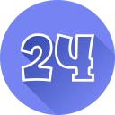 número 24 icon