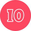 numero 10 icon