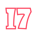 número 17 icon