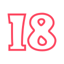 número 18 icon