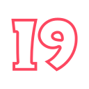 número 19 icon