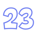 número 23 icon