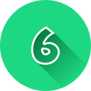 número 6 icon