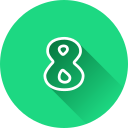 numero 8 icon