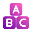 bloques abc icon