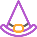 sombrero de bruja icon