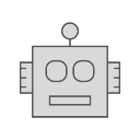 cabeza de robot icon