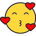 beso emoji icon