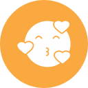 beso emoji icon