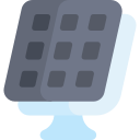 Solar panel icon