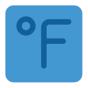 fahrenheit icon