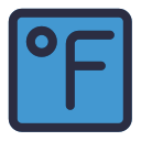 fahrenheit icon