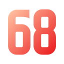 68 