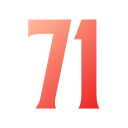 71 