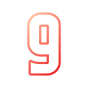 número 9 icon